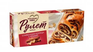 Экспромт-курс. Бренд от Русской нивы. Рулет с корицей и орехом кешью. Угощает Хлебпром- Красноярск!