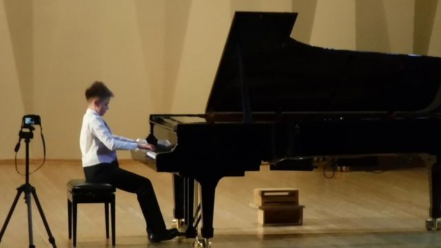 Выступление в концерте класса фортепиано, преподавателя Дениса Мироновича Сагалова, 29.05.2025
