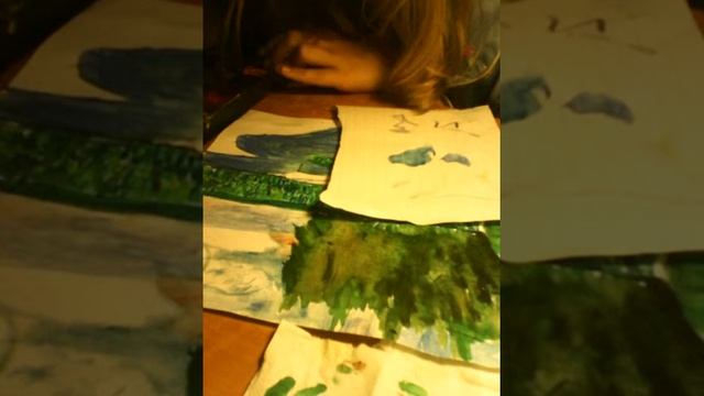 PAINT:рисуем пейзаж #5 смотреть онлайн