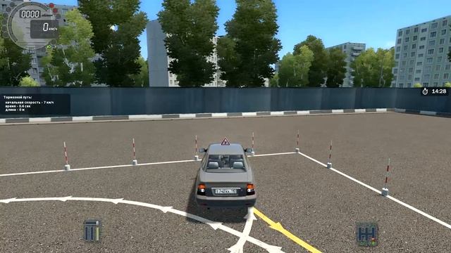 ОПЯТЬ НЕ ЗДАЛ НА ПРАВА В АВТОШКОЛЕ City Car Driving смотреть онлайн