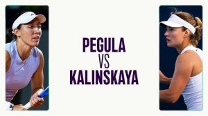 21.05.2025. Джессика Пегула - Анна Калинская. WTA 500 Strasbourg. Jessica Pegula - Anna Kalinskaya