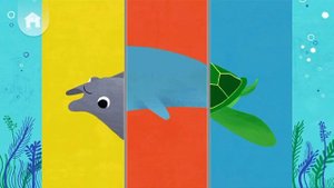 Animal Match Up, Learn Animal Names   ocean, nimфals, животные,  океан, shark
