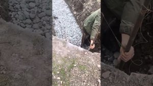 Чистка трубы покрышкой  ! Рабочий лайфхак!