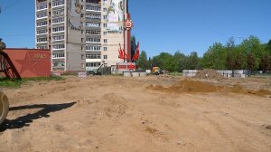 (Рыбинск-40) БЛАГОУСТРОЙСТВО ПЛОЩАДИ ЖУКОВА ПРОДОЛЖАЕТСЯ