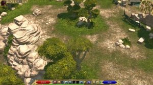 Titan Quest Atlantis 2 серия. Всё видео просто бегаем, бегаем и бегаем!