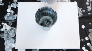 The Art of Dirty Pour Acrylic Painting | Fluid Painting| Flip Cup