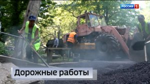 Специалисты из региона-шефа Москвы проводят ремонт дорог в Петровском районе Донецка