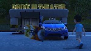 Карбот 1 сезон 6 серия. Переполох в автокинотеатре.