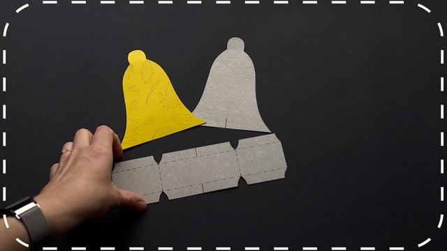 Подарок ко Дню знаний. Коробочка "Колокольчик"