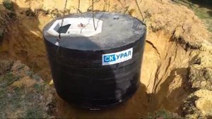 Монтаж септика УРАЛ-4 Био с подготовкой к Про, Кострома