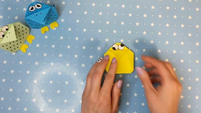 Забавные ВОРОНЯТА из бумаги / Поделки для детей / Бумажная ворона смотреть онлайн