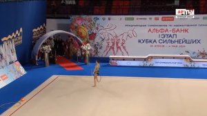 Упражнение с обручем Арина Ткачук [Краснодарский край