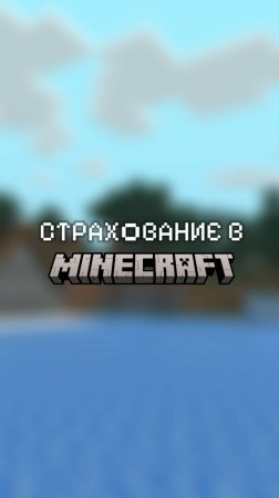 СТРАХОВАНИЕ НА ПРИМЕРЕ MINECRAFT