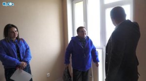 Вручение ключей от квартир в новом доме по программе п