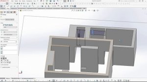 Планировка загородного дома в Solidworks. Часть 1.