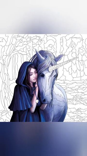 Девушка и единорог #shorts смотреть онлайн