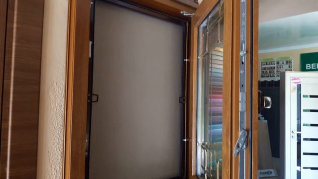 Aluplast 2000 зі схованими петлями! Золотий дуб у массі, ROTO Metal-plastic Window and Door systems