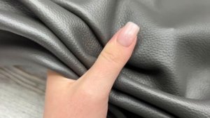 Elliot Granite (1,3-1,5 мм), цв. Темно-Серый, натуральная кожа