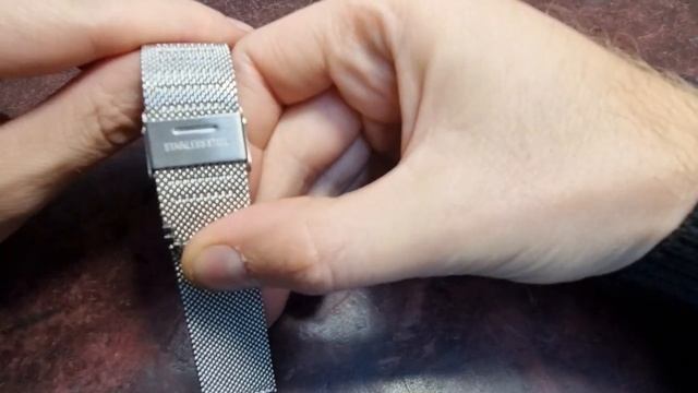 Браслет для часов миланское плетение с фиксатором,тол смотреть онлайн