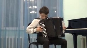 Рус. нар. песня обработка С Туликова " А я, калинушку ломала "Исполняет Конак Михаил