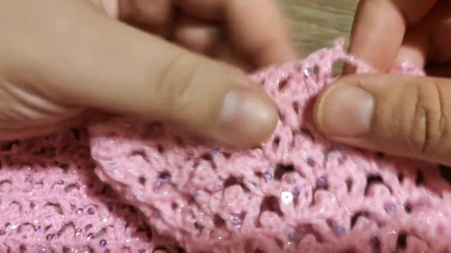МК. Красивый Джемпер с Пайетками ,великолепным узором смотреть онлайн