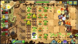 Plants vs. Zombies 2 Локация "Дикий Запад" полностью (Wild West)