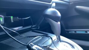Honda Civic 4D.  Перетяжка руля с алькантарой и нулевой меткой синего цвета