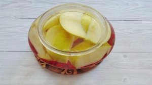 Компот из яблок и калины на зиму