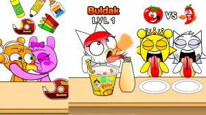 Итальянские мены VS СПРУНКИ Sprunki мультфильм - СПРУНКЕ ФАЗА ТОП