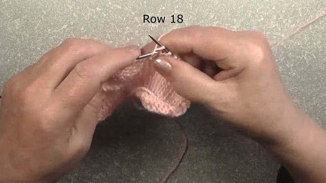 0233-узор .Вязание спицами( для левшей) .Pattern. Knitting with needles (left-handed) смотреть онлайн