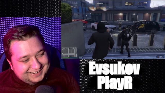 Evsukov Play СМОТРИТ JOHAN Типа копы ( GTA RP ) смотреть онлайн