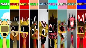 Incredibox Проходит Все этапы, Начиная с Фазы 1 И Заканчивая Фазой 9, Но Все они - Гарнольды