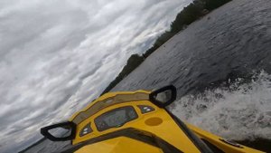 Открыл гидросезон на гидроцикле sanj jet ski-sj1800