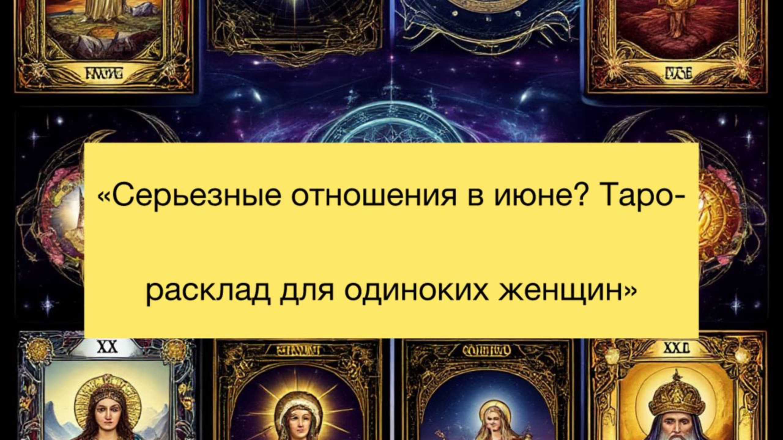 «Серьезные отношения в июне ? Таро расклад для одиноких