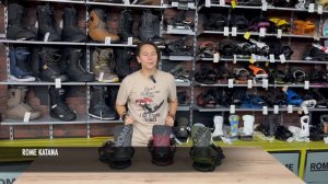 Крепления для сноуборда Rome SDS 24-25. Обзор коллекции