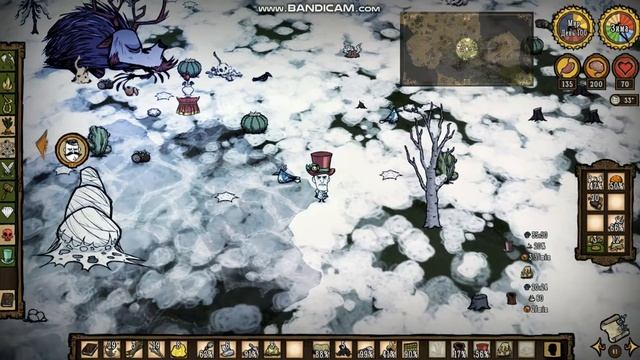 убийство циклопа оленя в DONT STARVE TOGEHER с другом смотреть онлайн