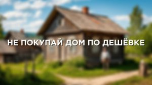 НЕ ПОКУПАЙ ДОМ ПО ДЕШЁВКЕ. ВОТ ПОЧЕМУ | Истории из жизни | Аудио рассказы|