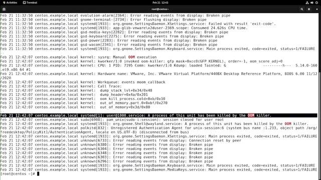 007. Lesson 6 Lab Solution Managing OOM
