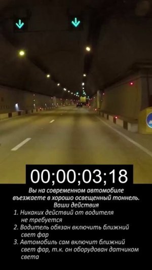 Что мы обязаны сделать в тоннеле