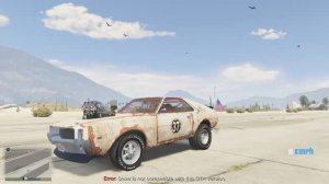 GTA 5 AMX такой тачки нет ни у кого в #гта5 и обзор супер масл кара из 70х