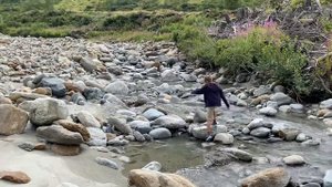 Подъем к водопаду -1- ( начало )