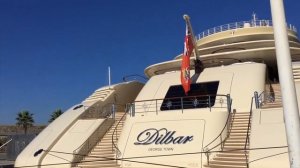 Яхта Алишера Усманова Dilbar / The yacht of russian billionaire Alisher Usmanov.