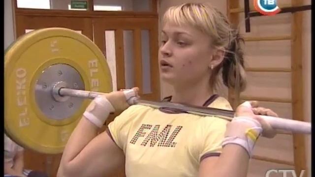 CTV.BY: Женская сборная Беларуси по тяжелой атлетике гот?