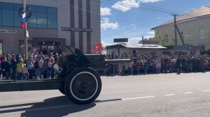 Парад победы в городе воинской славы Козельске