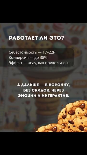 Воронка из печенья: кейс про сладости, которые собирали заявки