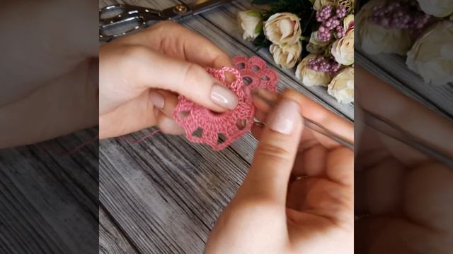 Вязание крючком с нуля. Вяжем цветочный мотив. смотреть онлайн