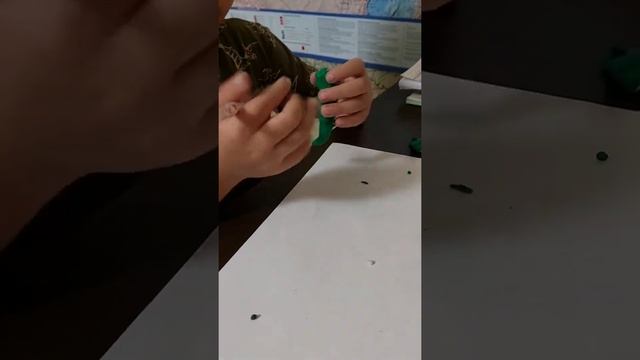 учим лепить крокодила