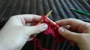 Как научиться вязать. Убавки в изнаночных петлях. "Бабушкина" изнаночная.