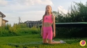 Гимнастика. Колесо. Учимся выполнять этот элемент вме?