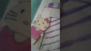 1часть бумажный дом. Бумажные рисунки. Милый дом. Miksi cute